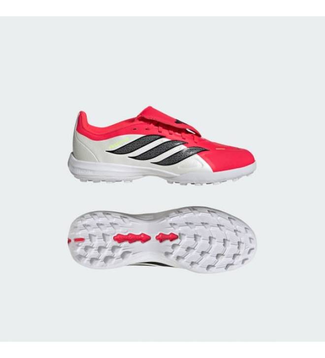 ADIDAS PREDATOR LEAGUE Fold-Over Tongue Turf Football Shoes JR7917